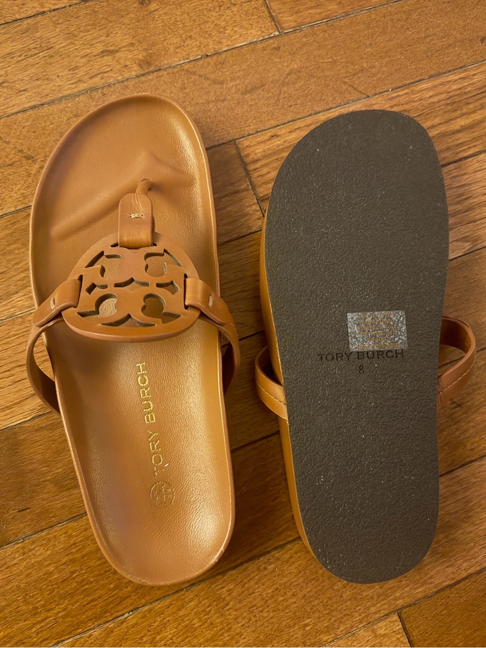 Tory Burch Women’s Cognac Miller Sandal